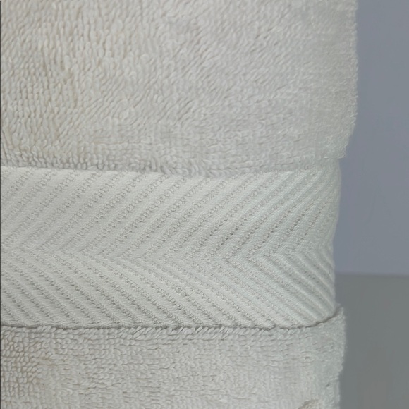 Hotel Balfour Spa Hand Towel Set Off White 100% Turkish Cotton Set of 2 NEW - Picture 3 of 6